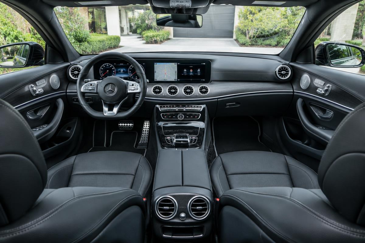 Vehicle interior after detailing